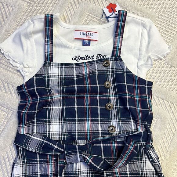 LIMITED TOO - Overall Dress with Separate Shirt - Picture 2 of 6